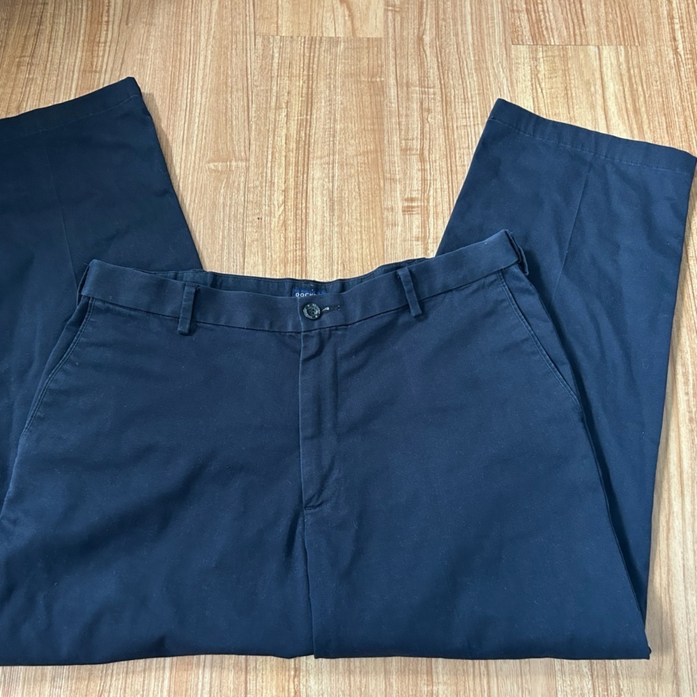 Dockers Dark Blue Relaxed Fit Pants 36x29